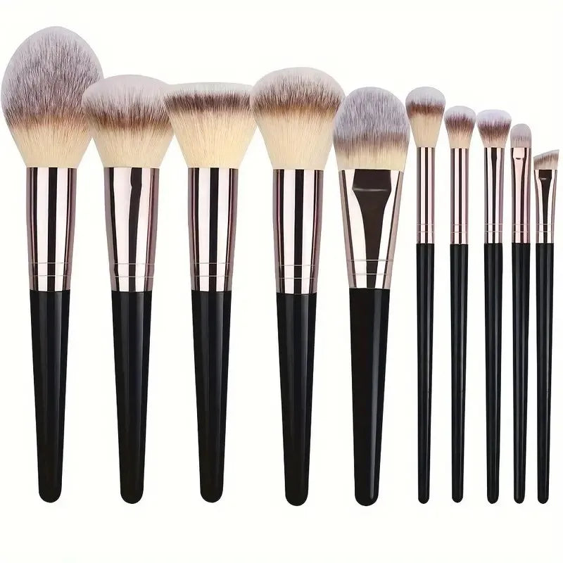 Professional Makeup Brushes Set, 3-20 pcs.