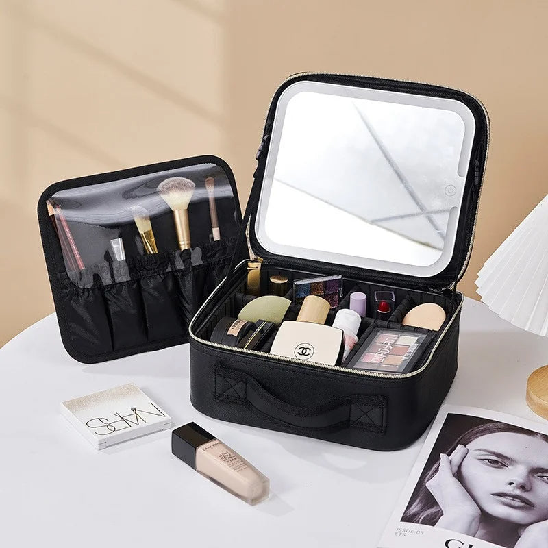 LED Portable Makeup Organiser